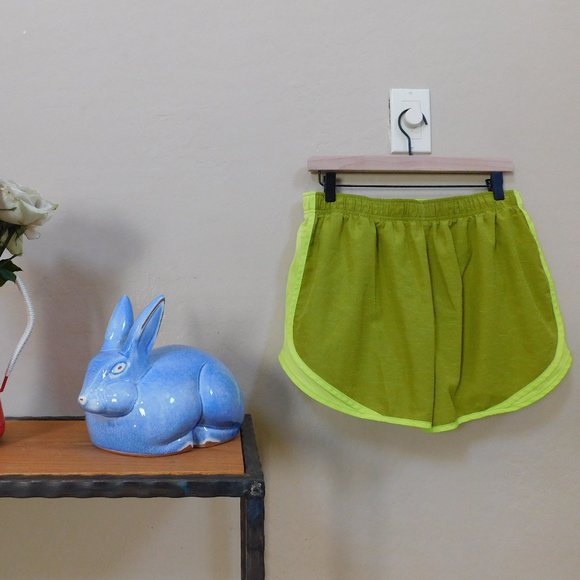 NWOT Nike Tempo Dri-Fit brief lined mesh panel green athletic running shorts XL - Picture 2 of 16